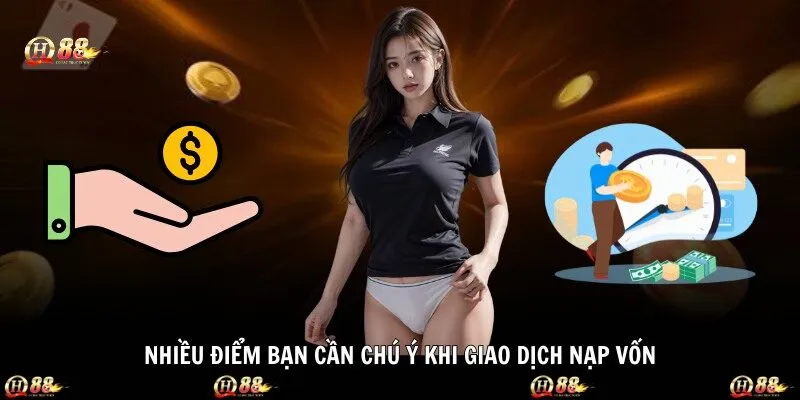 Nhiều điểm bạn cần chú ý khi giao dịch nạp vốn